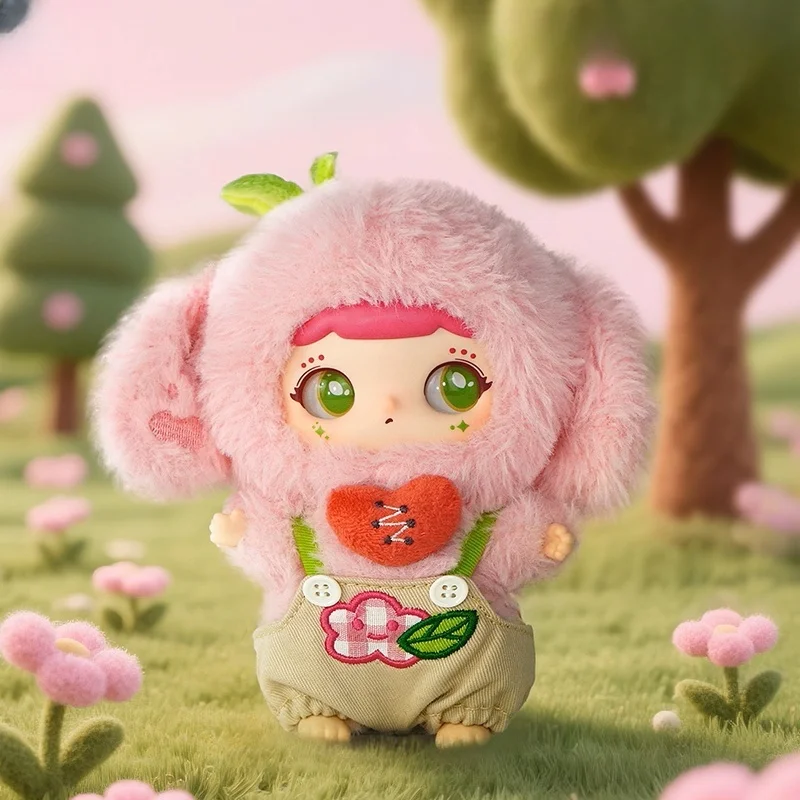 جديد Wiwi Forest Secret World Series الفينيل القطيفة صندوق أعمى لطيف سطح المكتب الديكور على ظهره قلادة العنصر العصري مفاجأة هدية