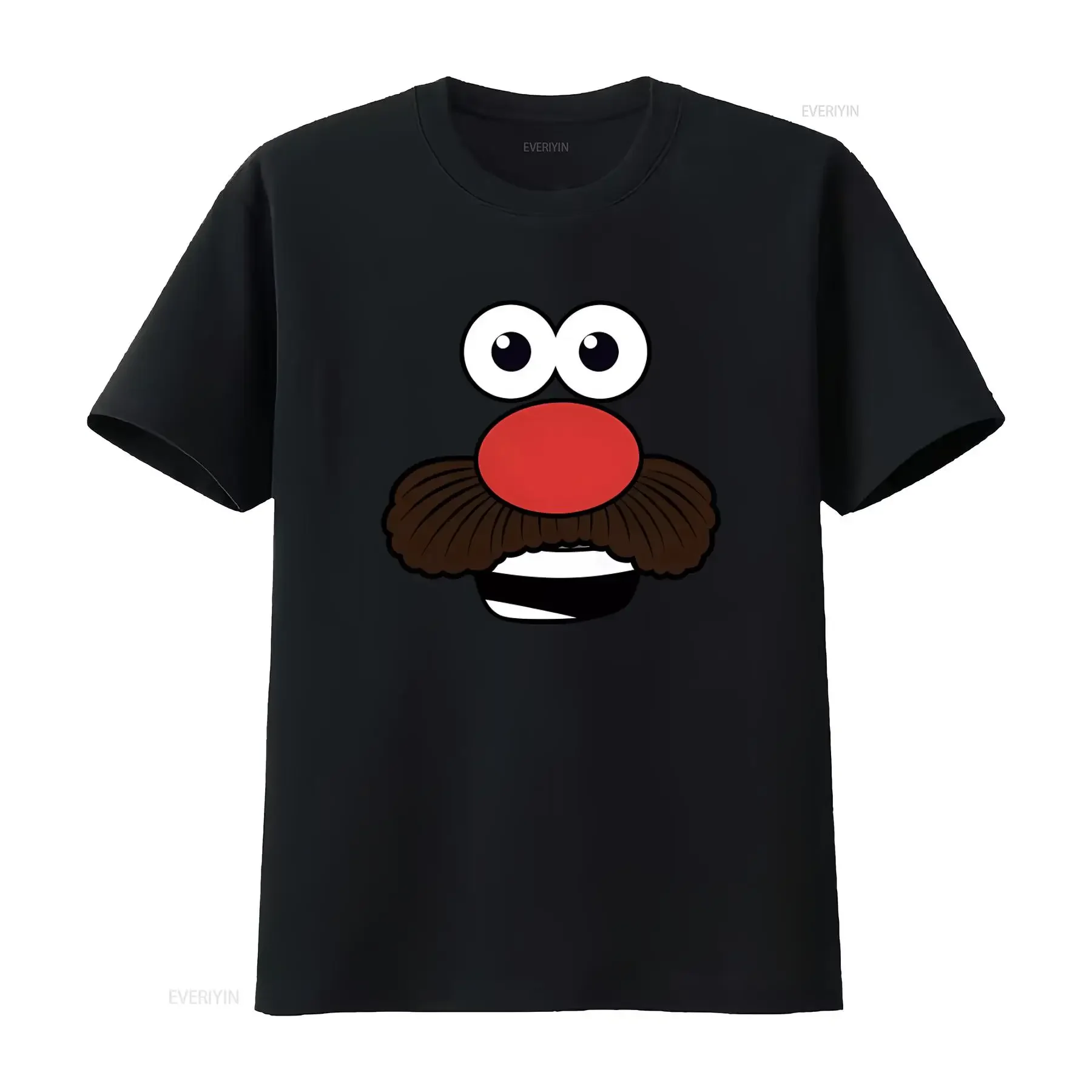 Youth Mr Potato Head Print T Shirt Fun and Colorful Design for Kids vintage Washed Casual Top For Everyday Wear Stylish graphic