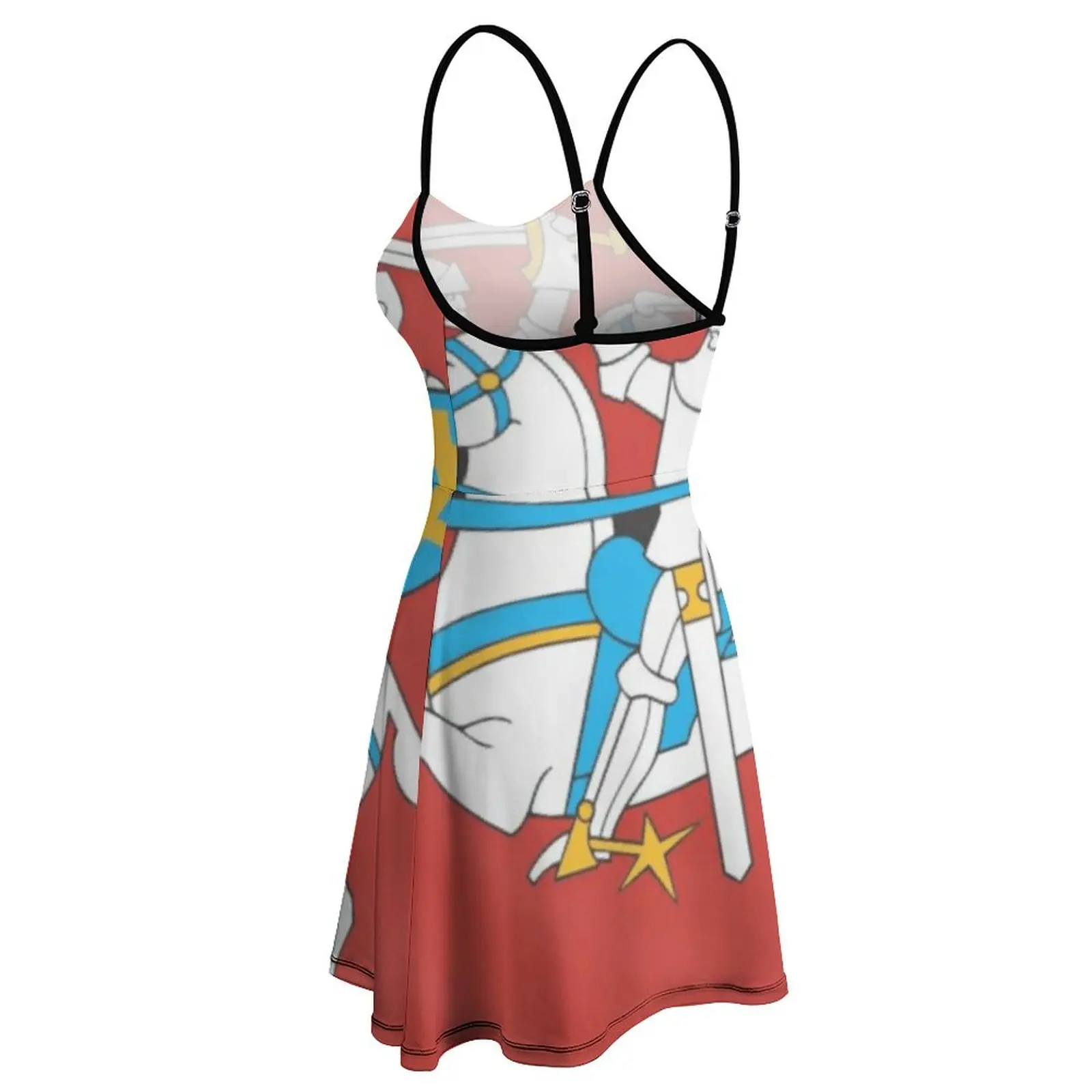 Vestido Sexy de tirantes para mujer, vestido de tirantes de Vytis, bandera histórica de Austria, vacaciones Premium, Humor