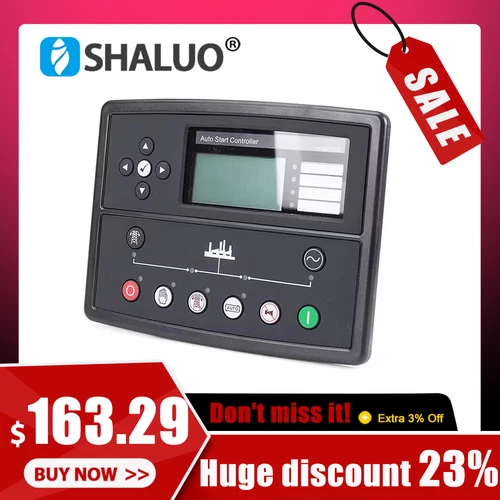 Imagen 1 del producto Controlador de generador de parada y arranque automático, módulo de Control, Panel de alternador, piezas Genset, DSE7320 MKII AMF 7320, alta calidad