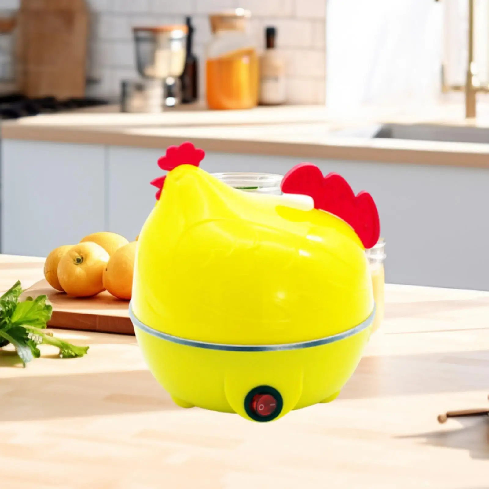 Egg Cooker Auto Shut Off Fast Heated Steaming Multifunction Gadgets Egg Steamer for Breakfast Dining Kitchen Tools Cooking Home
