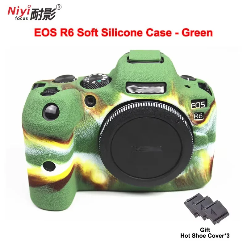 EOS R6 R5 R RP シリコンケース バッグ ボディカバー プロテクター