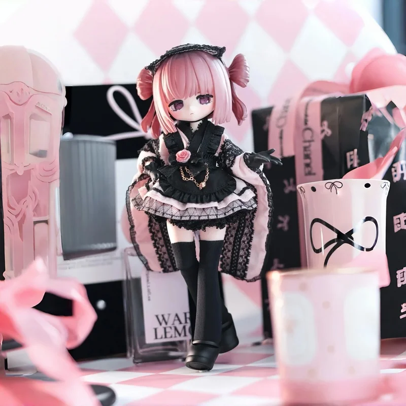 

Xia Zhong Shi 1/12 масштаб Bjd кукла Wuzhengzhuang серия слепая коробка аниме фигурка мини-коллекционная модная игрушечная кукла