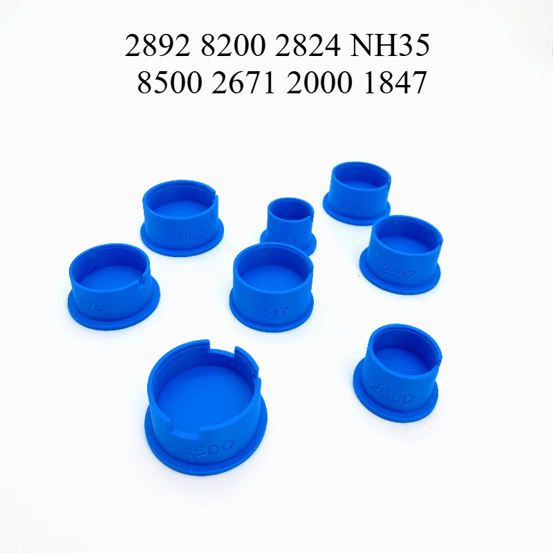 8PCS 3D Printed Movement Holder Set for 2824/2892/NH35/1847 Mechanical Watch Repair Maintenance Base