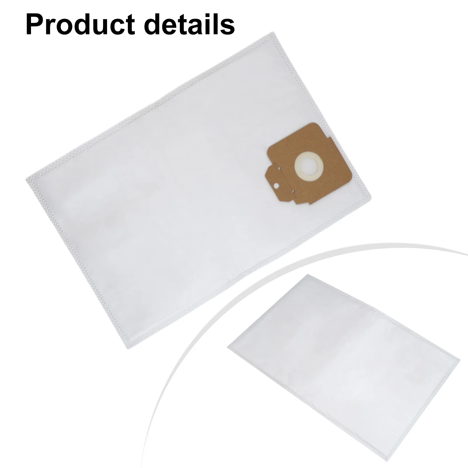 

As Shown Replacement Dust Bags Spare Part Dust Bags Long-Lasting Performance Non-woven Fabrics Comprehensive Filtration