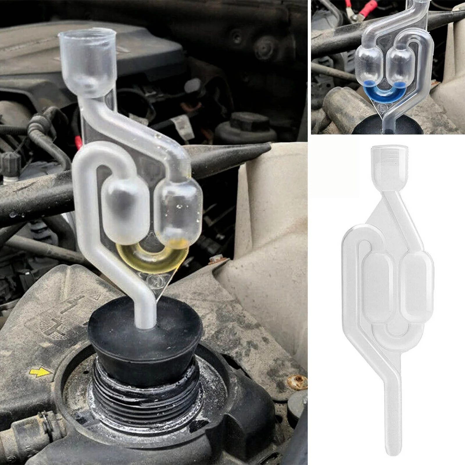 

Car Detector Petrol Diesel Fluid Petrol Diesel Combustion Leak Tester With 50ml Detector Fluid Car Repair Gas Detector Tool
