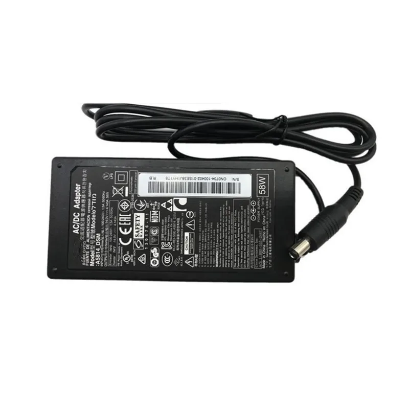 Genuine AC DC Adapter Charger For Samsung TC242 Monitor P26 A5814_DSM 14V 4.143A 58W / # J PKL 9047 Power Supply C8 PSU