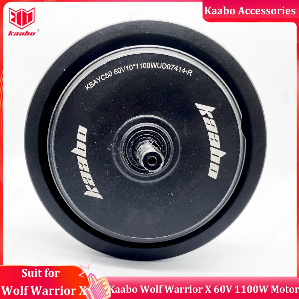 Original Kaabo Wolf WarriorX 10inch 60V 1100W Motor Front/ Rear Hall Motor for 10inch Kaabo Wolf Warrior X Electric Scooter