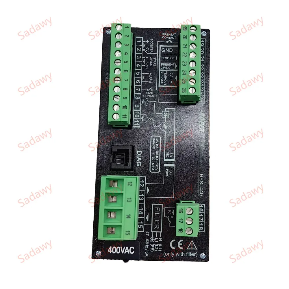 Ro-pex ใหม่และใช้ต้นฉบับ RES-440-L 230VAC Heat Seal Controller พร้อมการรับประกัน