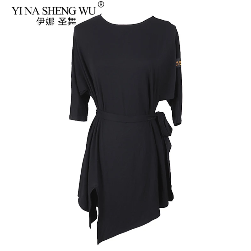 Abito da ballo latino per donna Salsa Tango Rumba Dancewear Costume di scena per adulti Pratica da ballo Vestito da ballo per costume da spettacolo