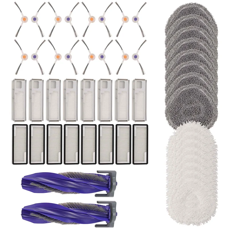 

A24P для Narwal Freo X Ultra/narwal J4/J4 Lite робот-пылесос, боковая щетка, тряпки для швабры, аксессуары, запасные части