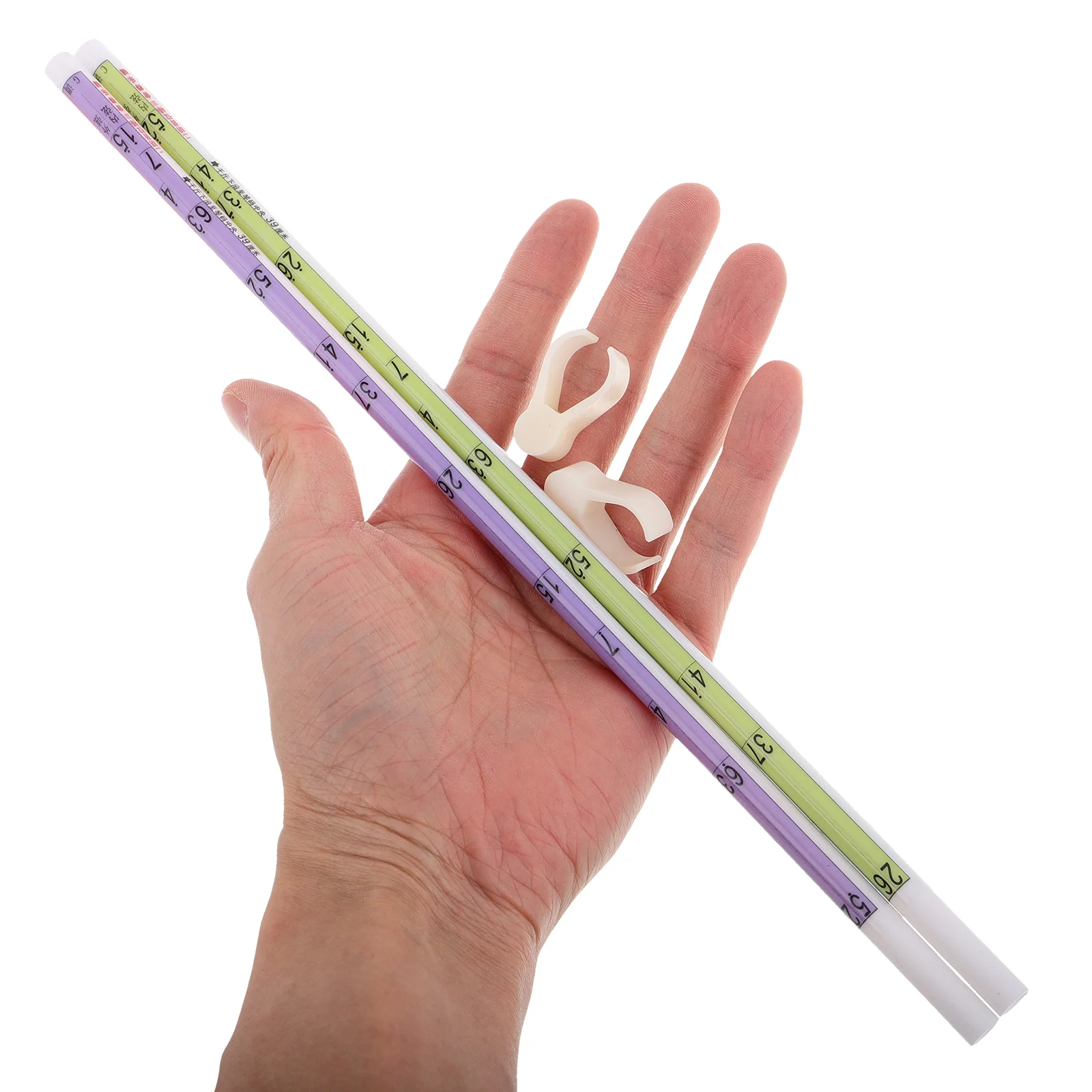 

2pcs Erhu Pitch Assistant Large Font Positioning Stick for Beginners Scale Practice Aid Musical Instrument Accessories