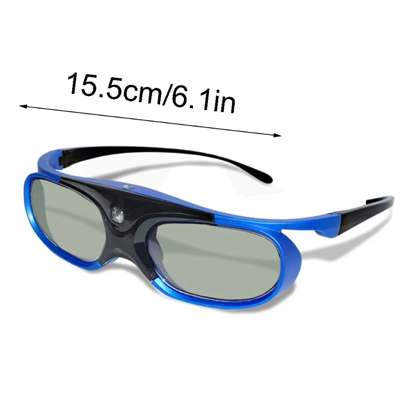 Oplaadbare 3D-bril Active Shutter-bril voor DLP-Link Optama voor voor