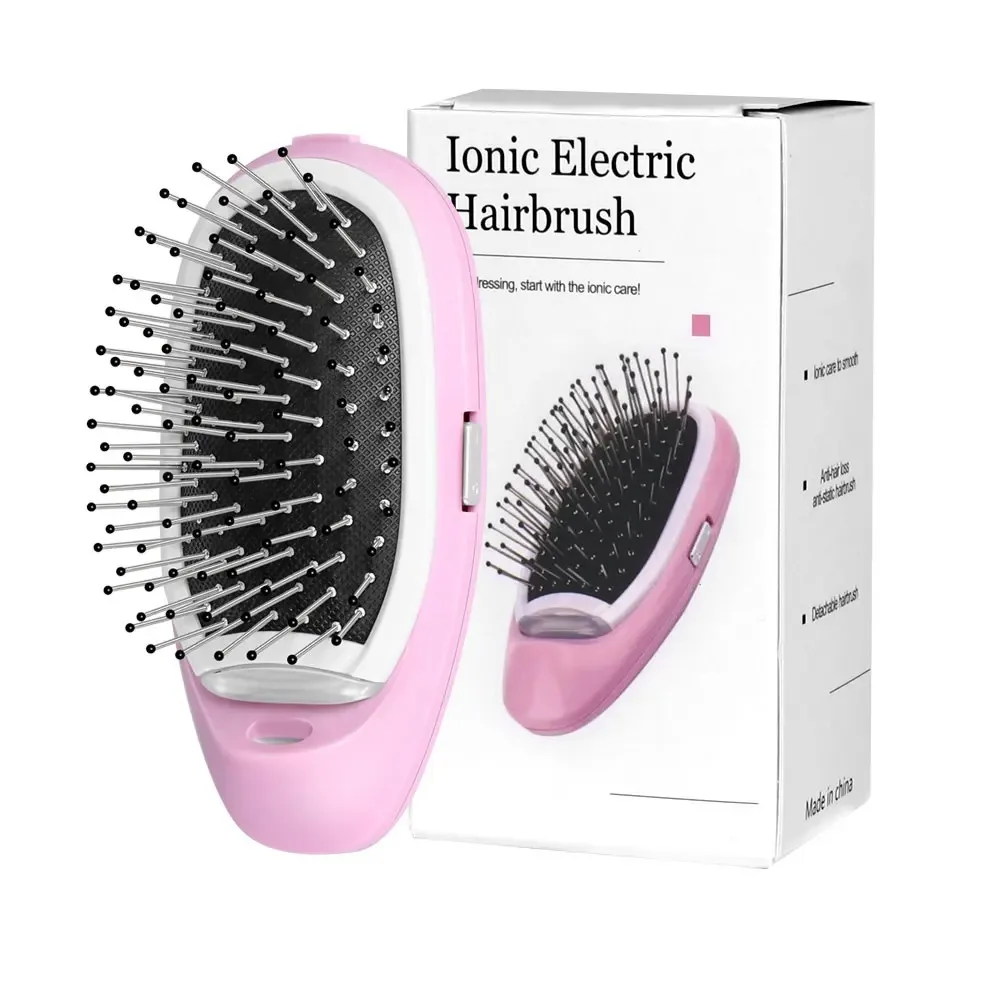 Hotsale Relaxation Hairbrush Antistatic Ionic Hair Brushes Massage Relieve Headaches Reduce Hair Frizz Comb Gift Dropshipping