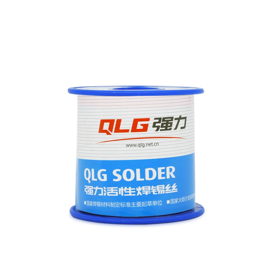 NEW QLG 0.8/1.0mm 75g/roll 55/45 Tin lead alloy Rosin Core 2% Flux Reel Welding Line Solder Wire Clean Rosin Core