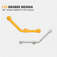 304 stainless steel 135 degree toilet bathroom handrail barrier-free disabled toilet toilet shower disabled bathroom handrail