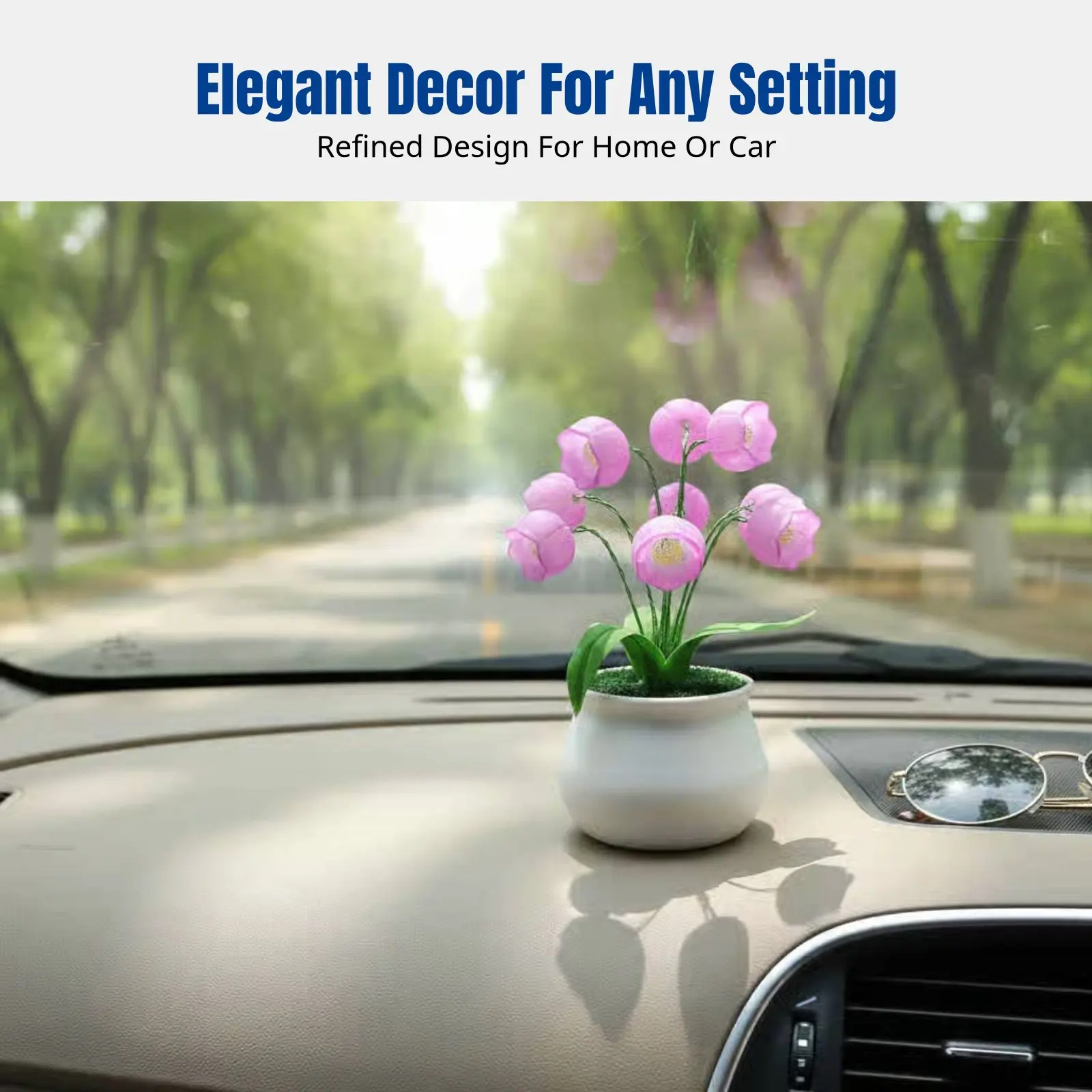 

Lily of the Valley DIY Craft Kit, Creative Handmade Gift, Teacher's Day, Home & Car Decoration
