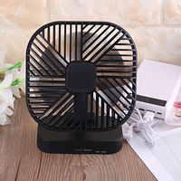 Magnetic USB Fan USB or AA Battery Powered Desk Fan with Three Speed Timing Function Drop Shipping