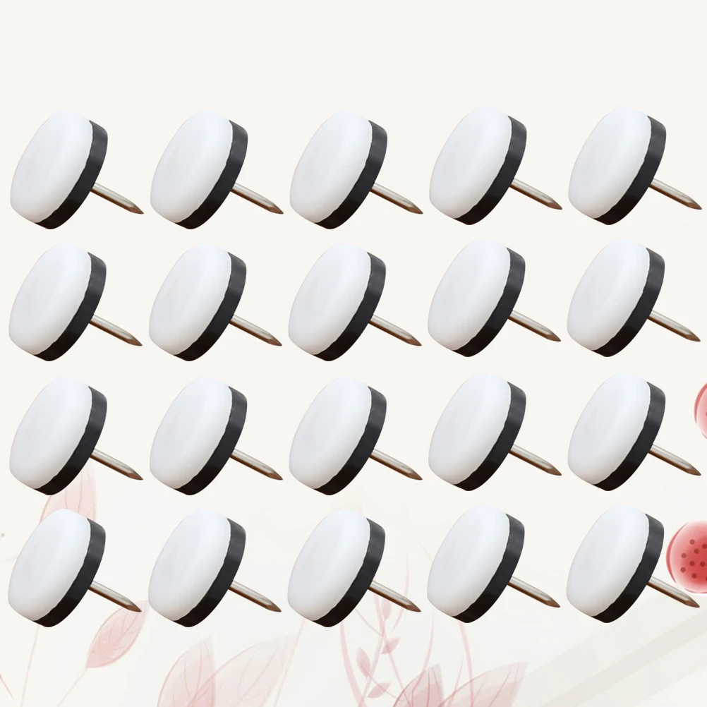 

50pcs 20Mm Chair Leg Pads Furniture Leg Pads For Table Home Office Restaurant Wood Floor Protector Noise-Proof Durable Easy