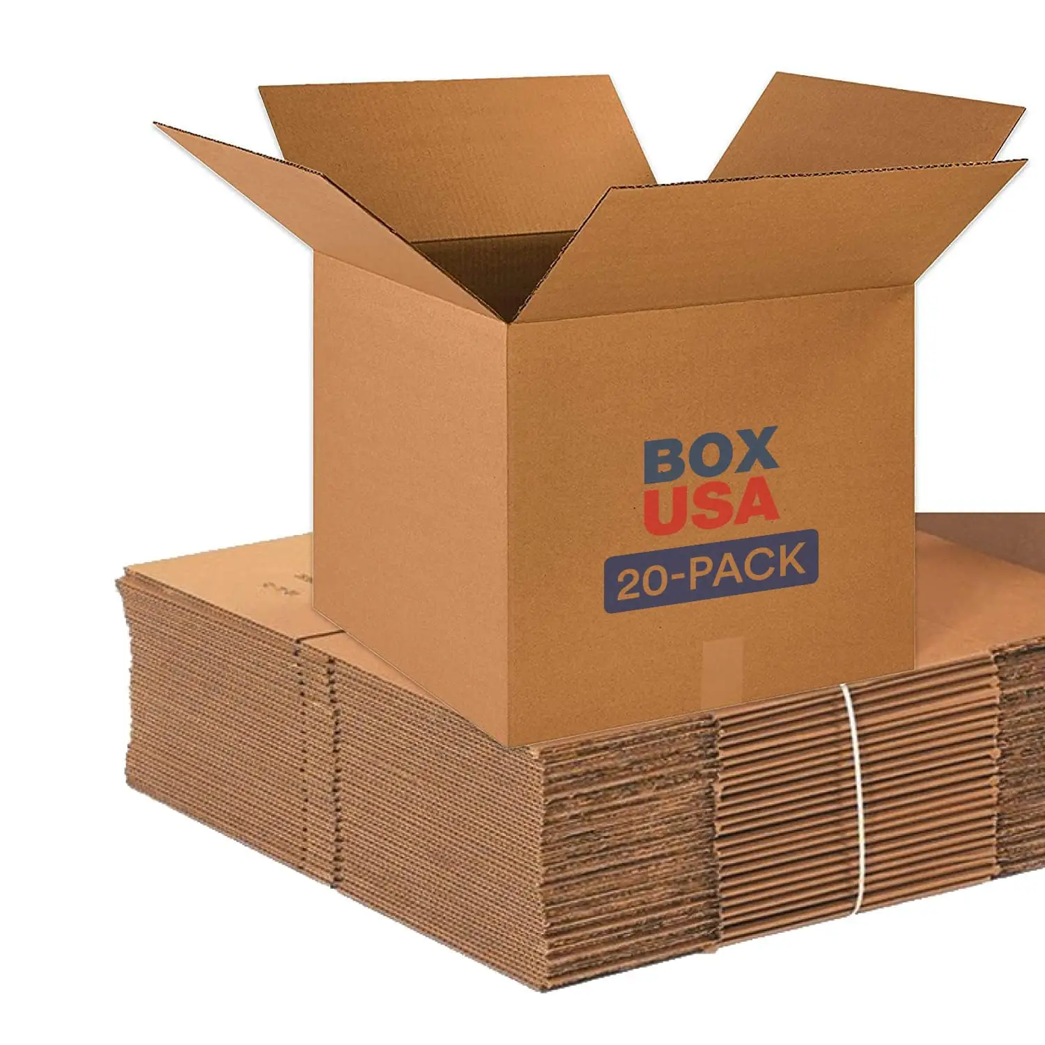 

Moving Boxes Medium 18x18x16 20-Pack, Heavy Duty Corrugated Cardboard for Packing, Shipping and Storage