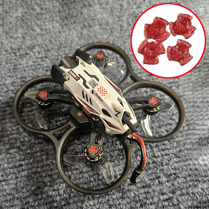 12PCS Motor Cover Dustproof Waterproof Protection Cap Guard Lightweight Quick Release Protector for OXbot Lumo18 FPV RC Drone