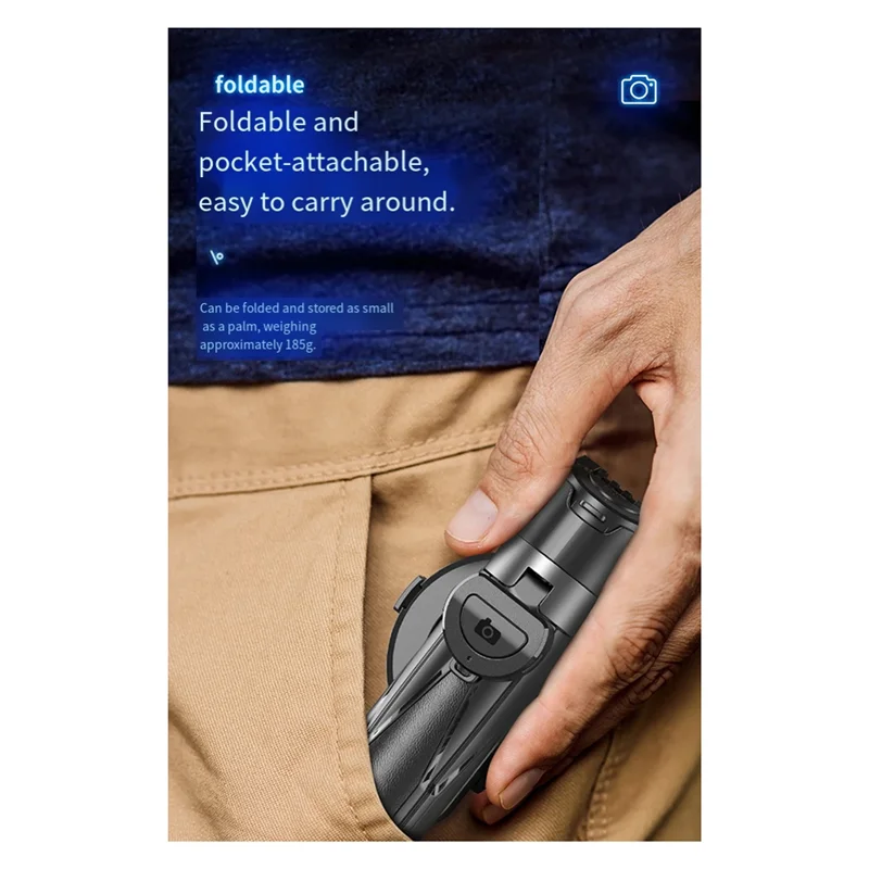 

-ABLP Multi Functional Tripod Selfie Stick Mini Bluetooth Selfie Stick Portable Telescopic Selfie Stick