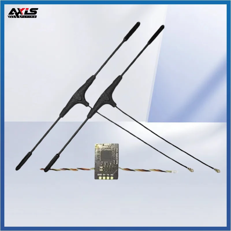 

Axisflying ES900 DUAL RX ELRS Diversity Receiver 915MHz / 868MHz Built-in TCXO for RC Airplane FPV Long Range Drone