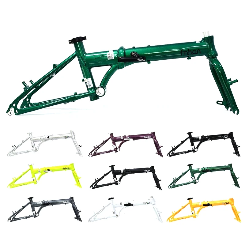 Fnhon Zephyr Alloy 6061 Folding Bike Frame Fork 16\