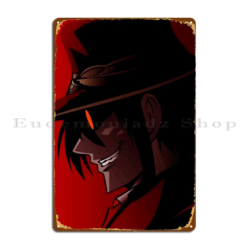 Hellsing Metal Plaque Poster Club Bar Funny Party Living Room Customize Tin Sign Poster