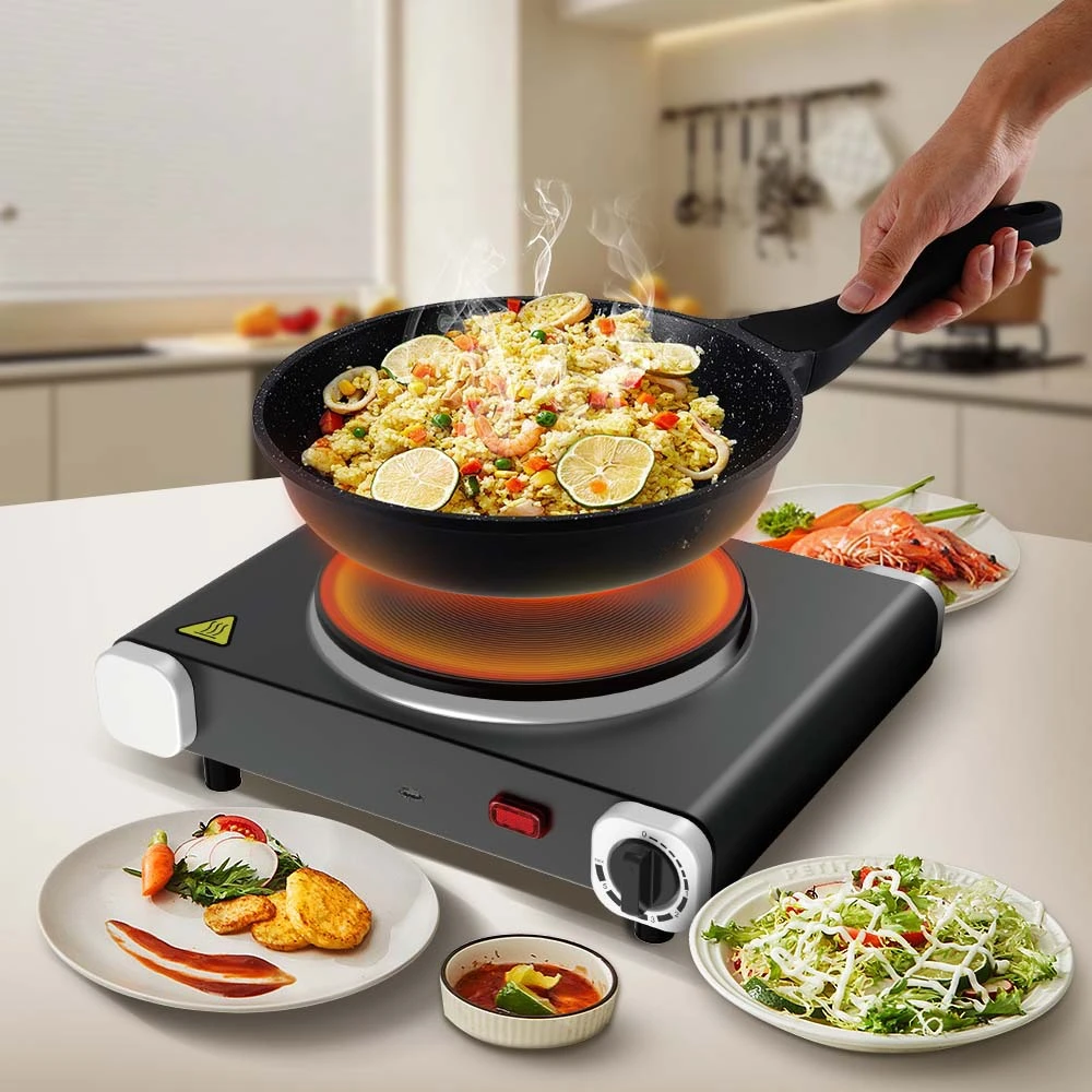 Cross-border special double die-casting plate, automatic constant temperature boiling, tea stir-frying