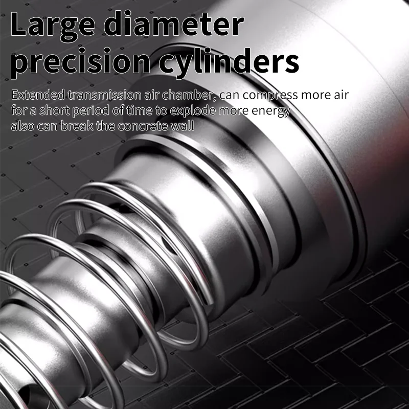 Martillo eléctrico sin escobillas Mamidw Original, martillo inalámbrico de 18V, taladros inalámbricos, herramientas eléctricas para Pin de batería Makita de 18v