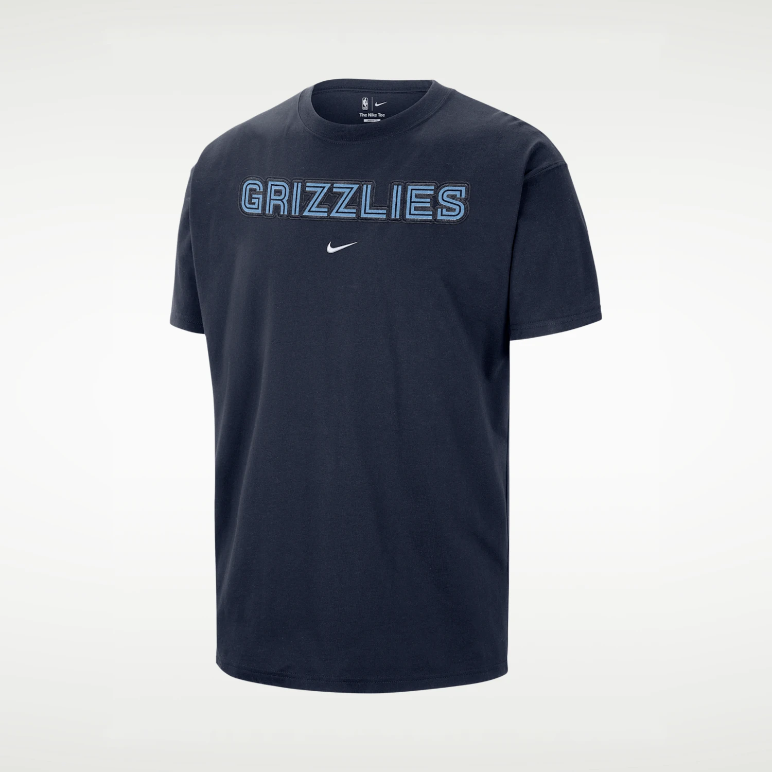 Nike genuine men's breathable round neck pullover comfortable short sleeved T-shirt with lettering IO6725-419
