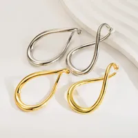 Niche Za Exclusive New Arrival Geometric Alloy Earrings Irregular Needles Stylish Slim Fit For Women