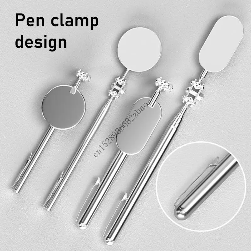 

H7EA 360 Degree Rotating Extendable Handle Car Inspection Mirror For Mechanics