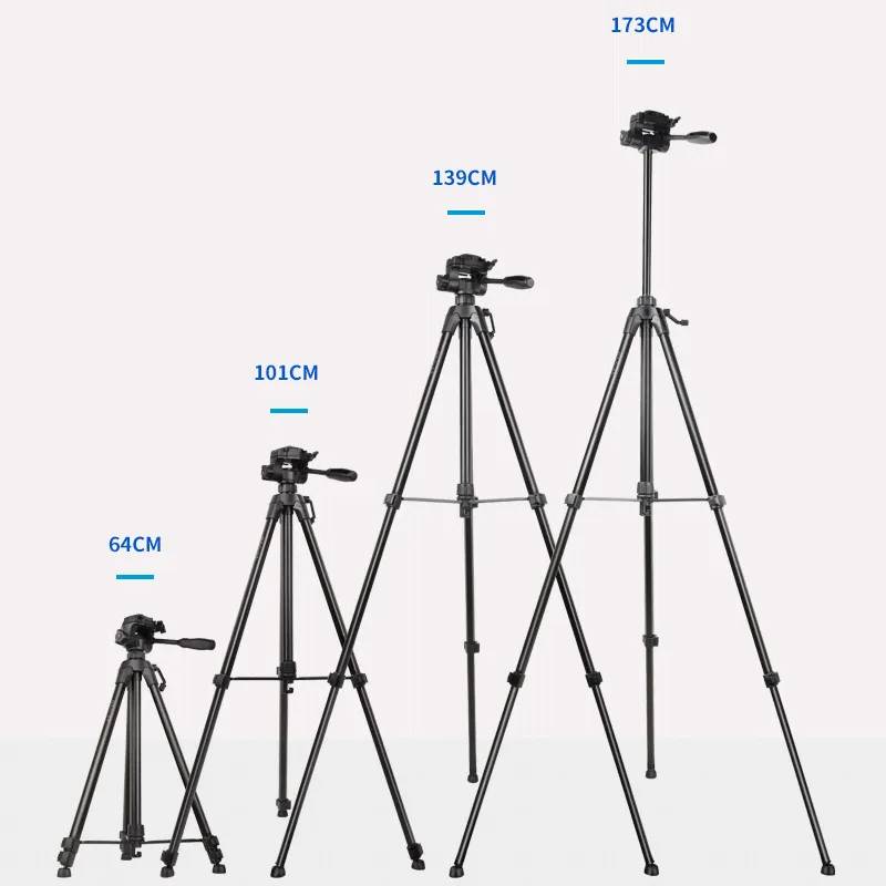 

Professional 173cm Camera Tripod with Fluid Drag Head Kit with Adjustable Grip Head and Heavy Duty Tote Bag