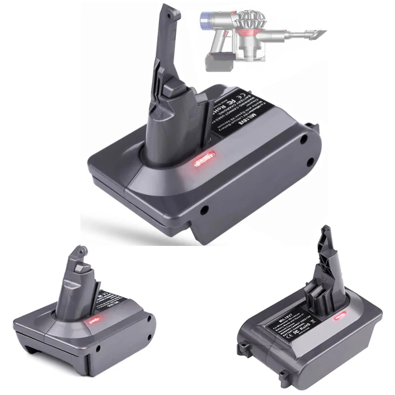 2022 Brand New MIL18V6/V7V8 Battery Adapter For Milwaukees 18V Li-ion Battery To For Dyson V6 V7 V8 Vacuum Cleaner the Adapters