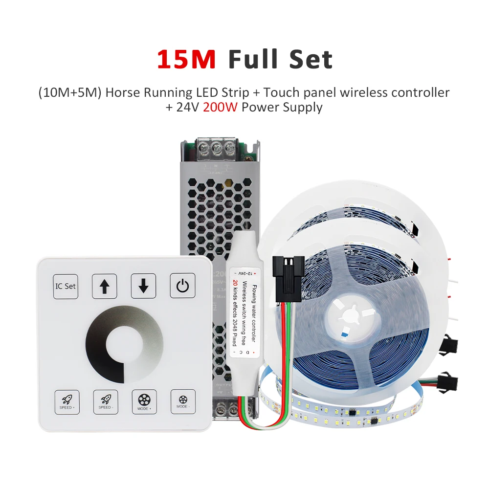 MJJC LED Strip Light Multicolor 20m 8