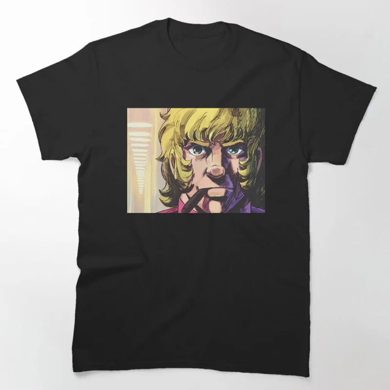 

0731 The Space Adventure Cobra Anime gift t shirt 100% cotton printed Graphic tee Y2K clothes Cartoon Sweatshirt All size Tops