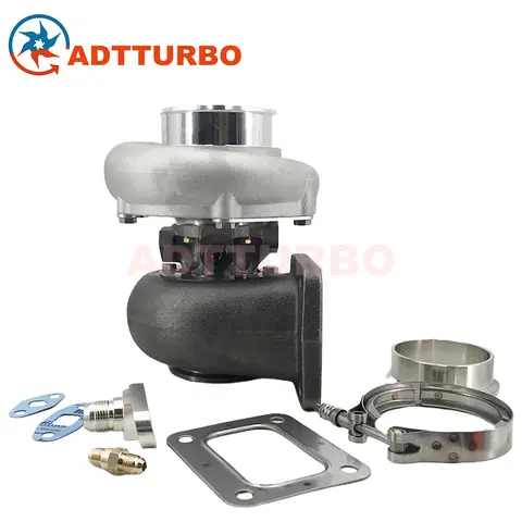 PTE 6870 PTE6870 Turbo 1100 hk Gen2 Kullager Performance Turbo 0.96AR T4 Vband för precisionsturbinkullager 10 best sales precisionsturbo - №8