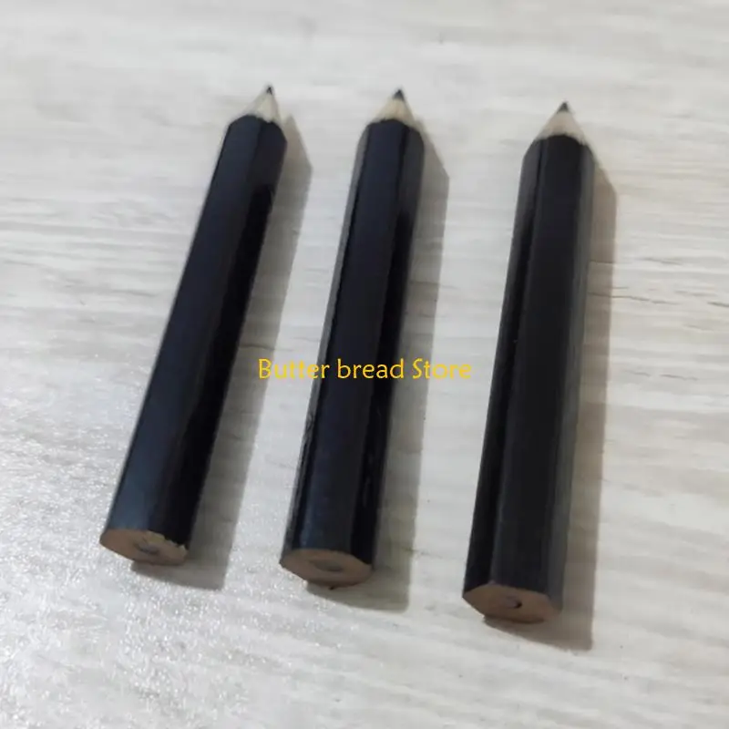 W89C 50PCS Golf Pencil Drawing Pencil قضيب سداسي مريح للمكتب