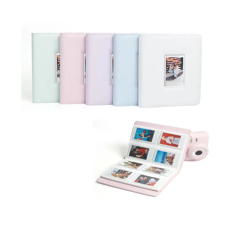 288 Pockets Instant Camera Photo Album Stamps Collection Book 3 Inch Pictures Storage Case for Fujifilm Instax Mini 12/11/9