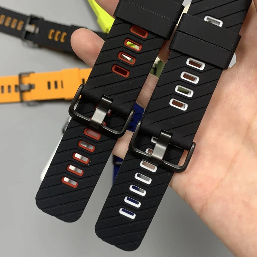 Sport Silicone Watch Band For Xiaomi watch S5 5 S4 S3 S2 2 pro Active belt Bracelet correa For Xiaomi watch Color 2 22mm Strap