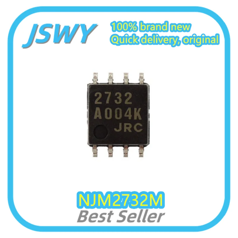 

(5/50pcs) NJM2732M NJM2732 Silkscreen 2732 SOP8 Integrated Circuit IC Original Electronics Brand New