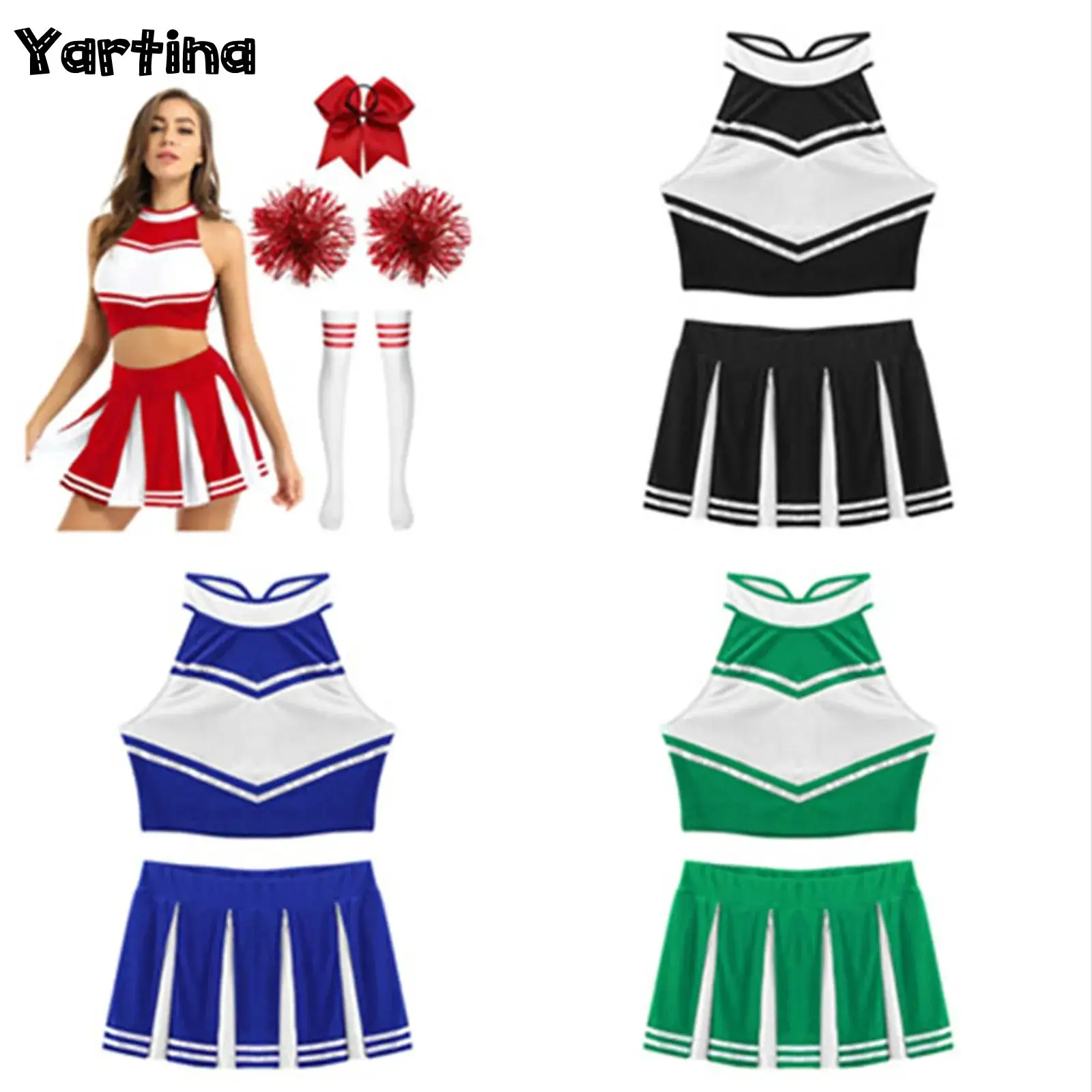 mulheres-adultos-cheerleading-uniforme-colheita-topo-mini-saia-plissada-traje-de-lider-de-torcida-basquete-esportes-alegria-roupas-de-danca-moderna