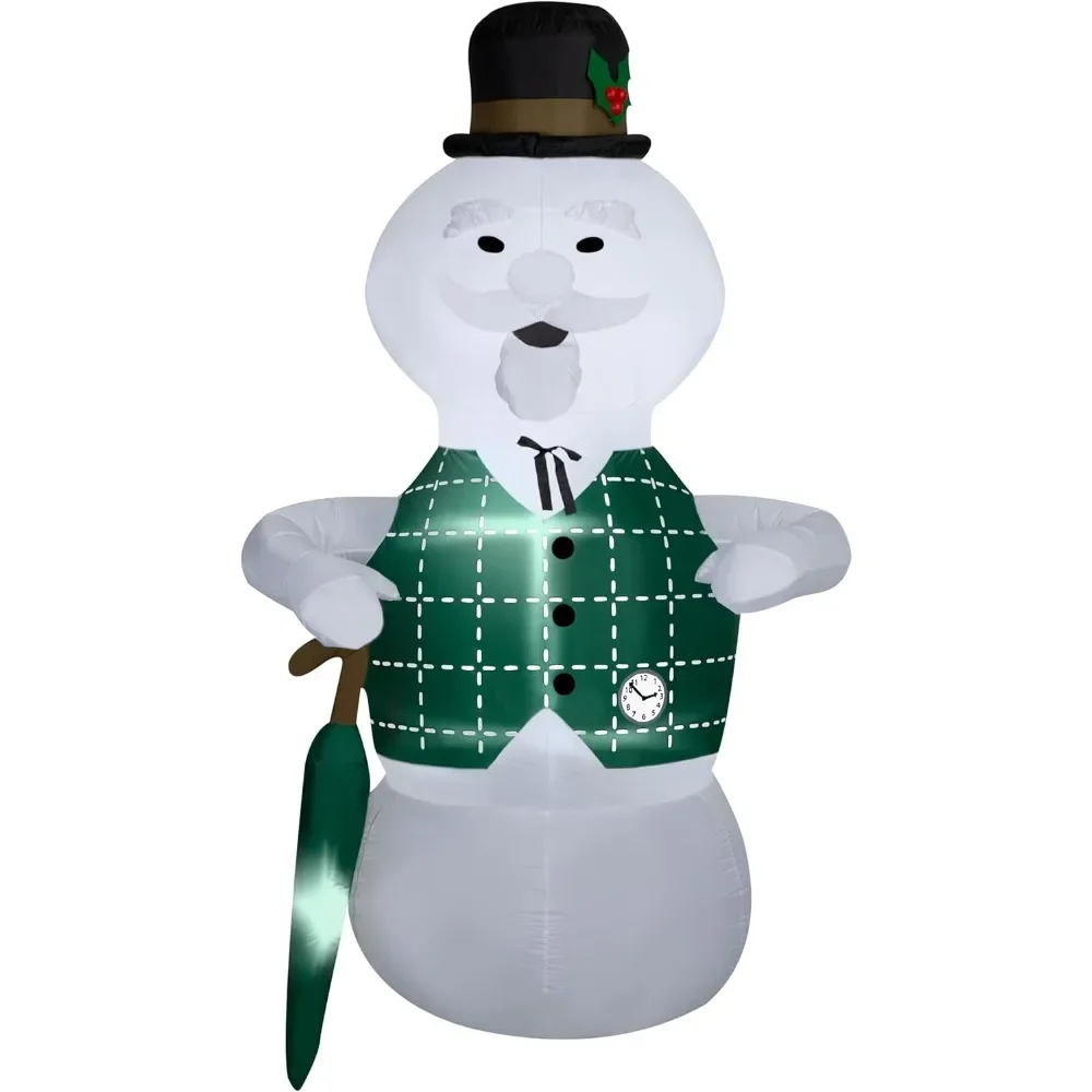 

8' Sam The Snowman Rudolph Airblown Inflatable Christmas Decoration