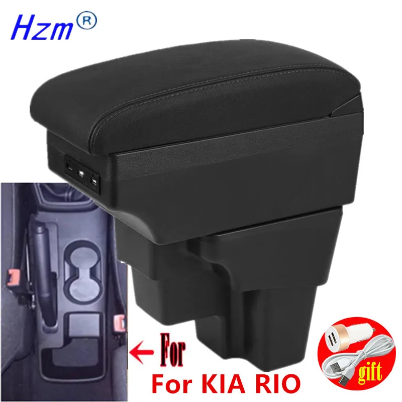 

Car Armrest For KIA RIO Armrest Box For KIA STONIC KIA Rio lx Cerato Storage Box Europe South Retrofit Car Accessories 2015-2024