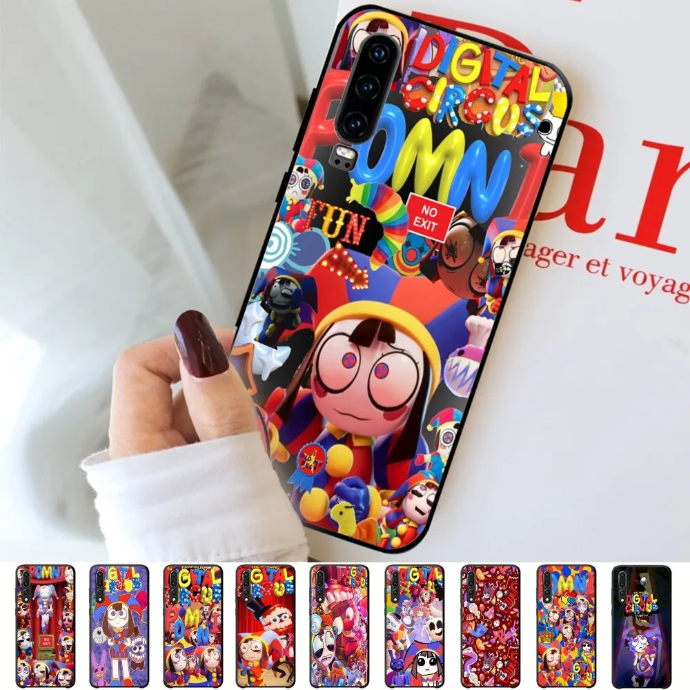 Cartoon The A-Amazing D-Digital C-Circus Phone Case For Huawei P 8 9 10 20 30 40 50 Pro Lite Psmart Honor 10 lite 70 Mate