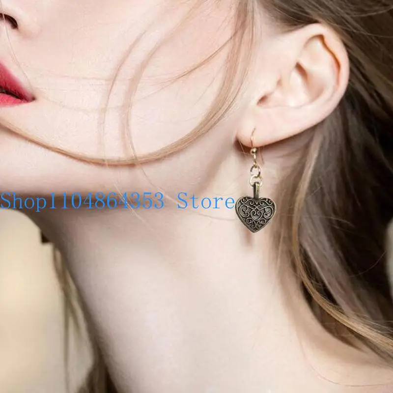 

652F металлическая подвеска в форме сердца для ожерелья и браслета, поиск ювелирных изделий для персонализированных аксессуаров