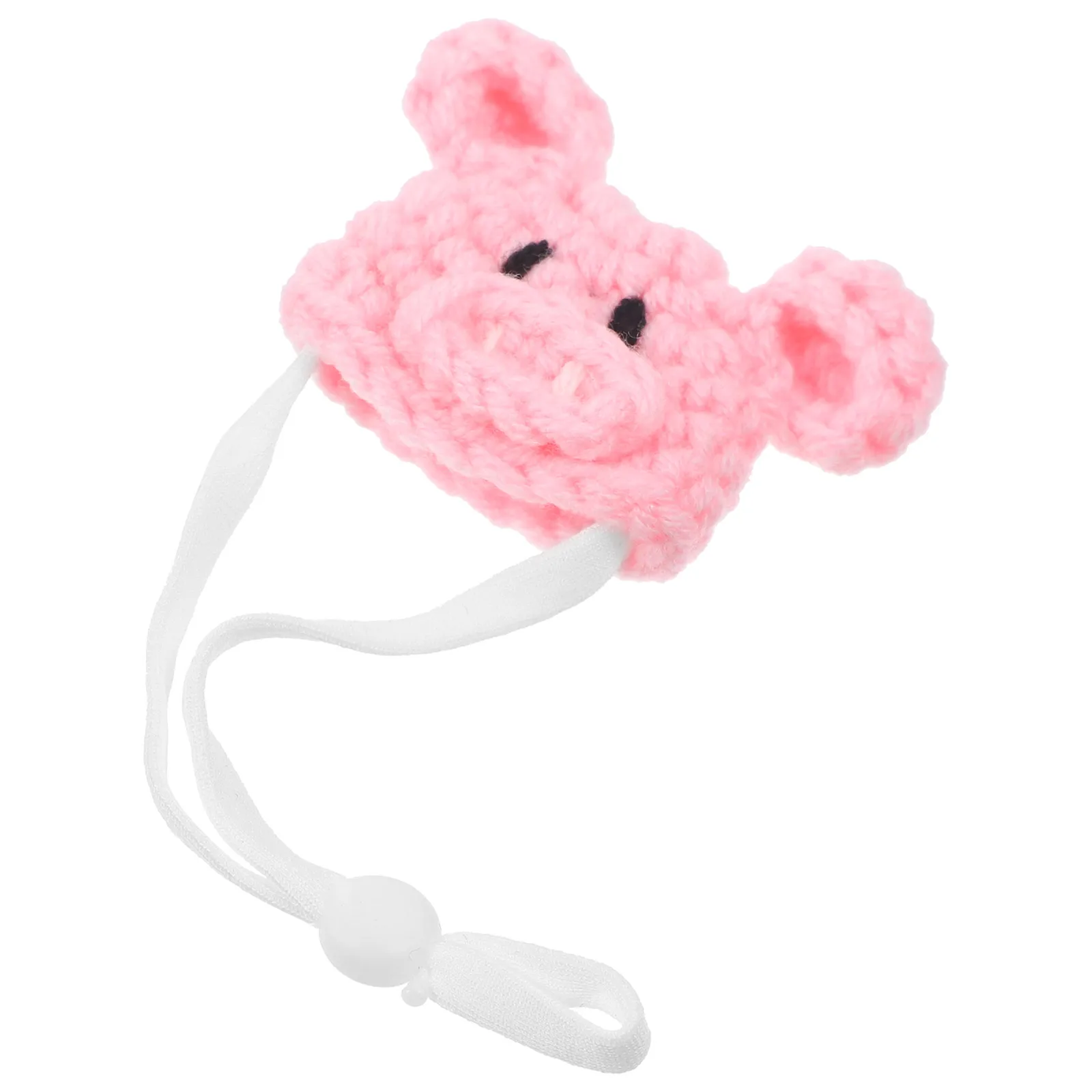 

Mini Knitted Hat Lightweight Comfortable Adjustable Strap Hamster Small Animal Photo Prop Pet Decor Halloween Birthday Easter