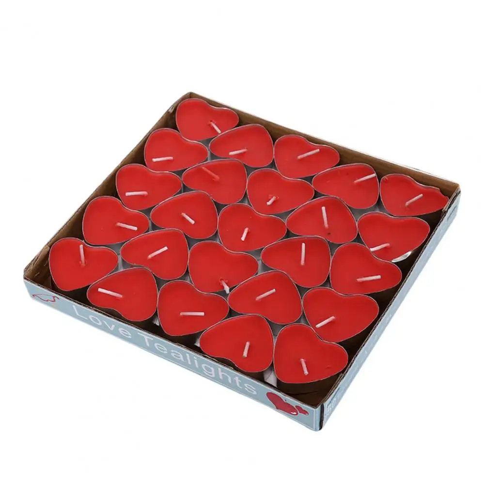 50Pcs Świeczka na podgrzewacz Wygodny dostawca domu Dekoracyjna świeczka urodzinowa Mała świeczka urodzinowa — zdjęcie 2